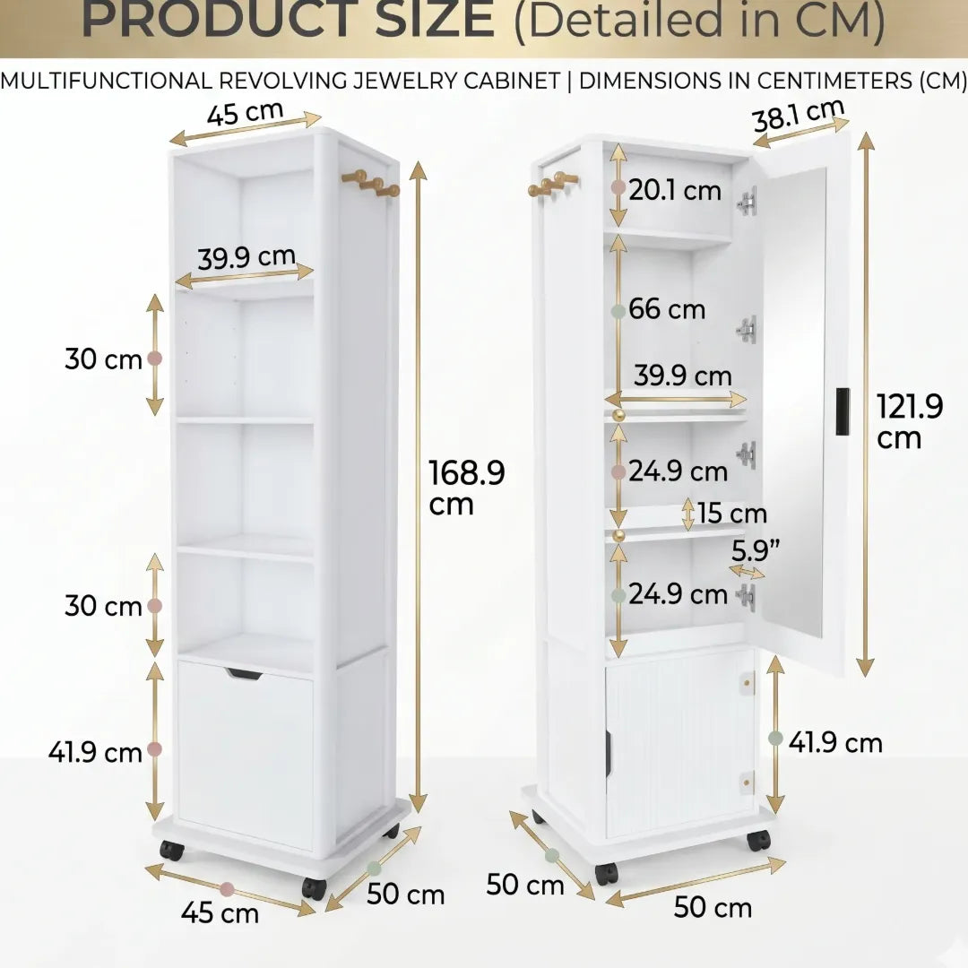 miroir pleine longueur modèle Stella dimensions