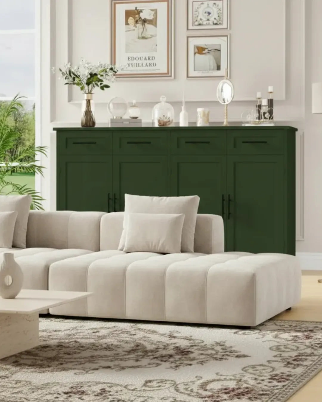 armoire buffet modèle Atlas couleur vert