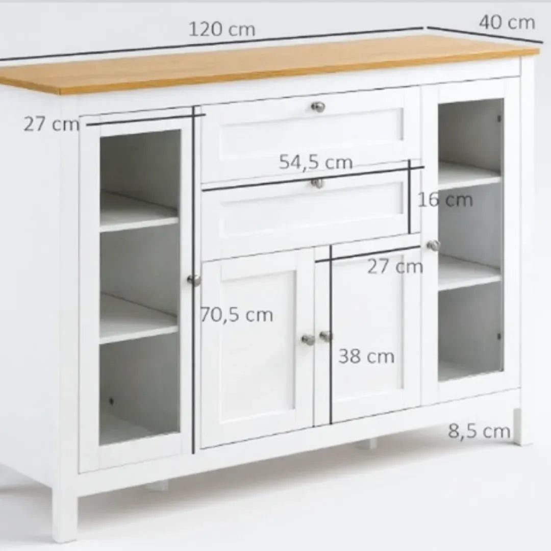 armoire buffet modèle Ophelia dimensions